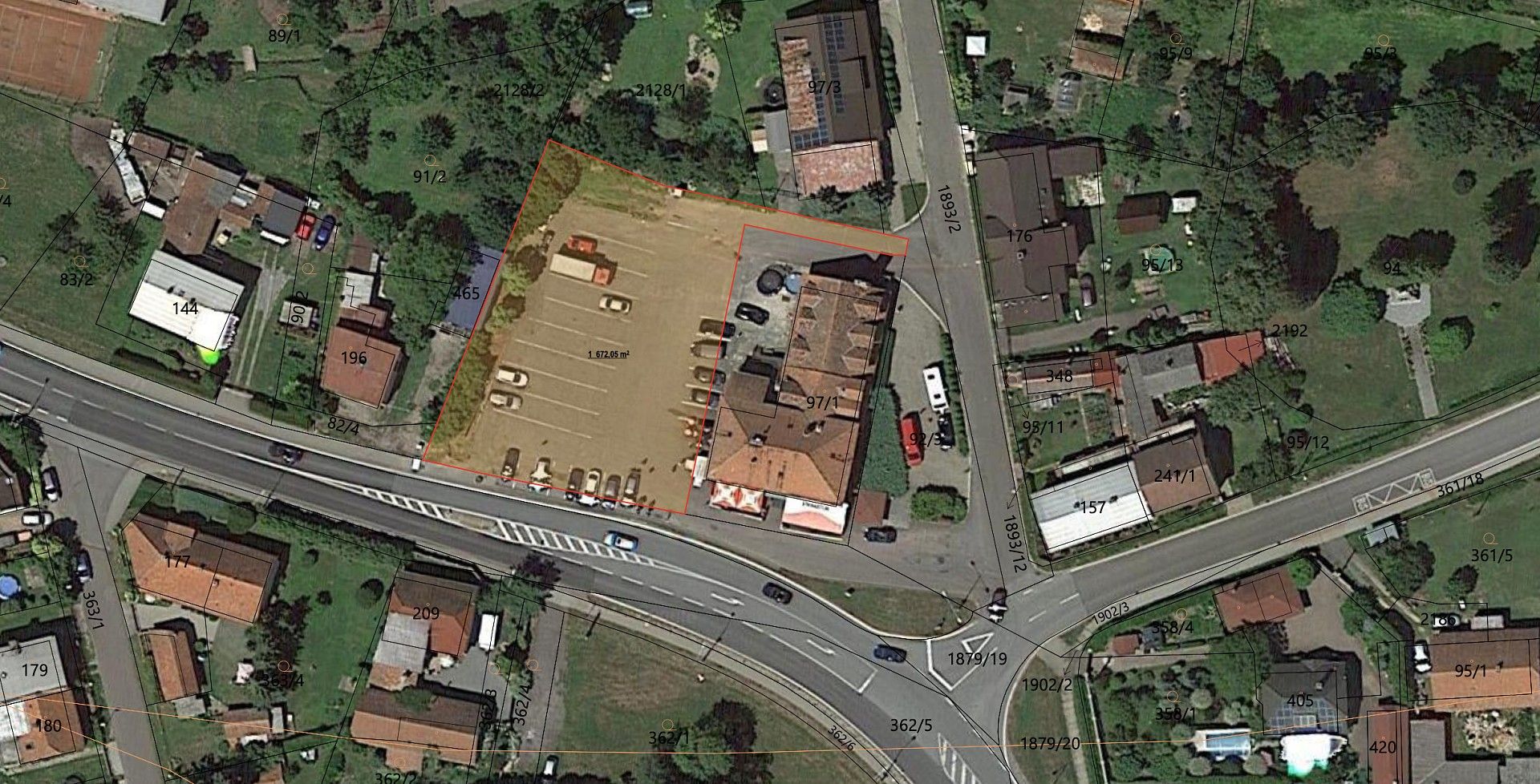 Komerční pozemky, Ostřetín, okres Pardubice, Pardubický kraj - 1