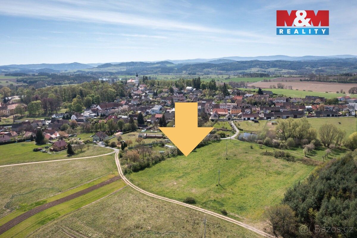 Stavební pozemek, Pačejov – pohled 4