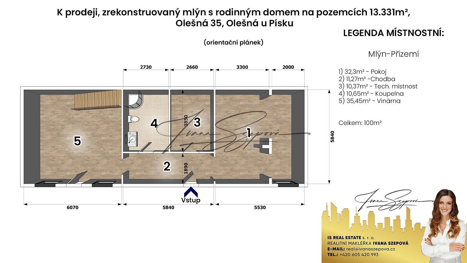 Rodinný dům · 594 m² · Olešná, okres Písek, Jihočeský kraj - 3