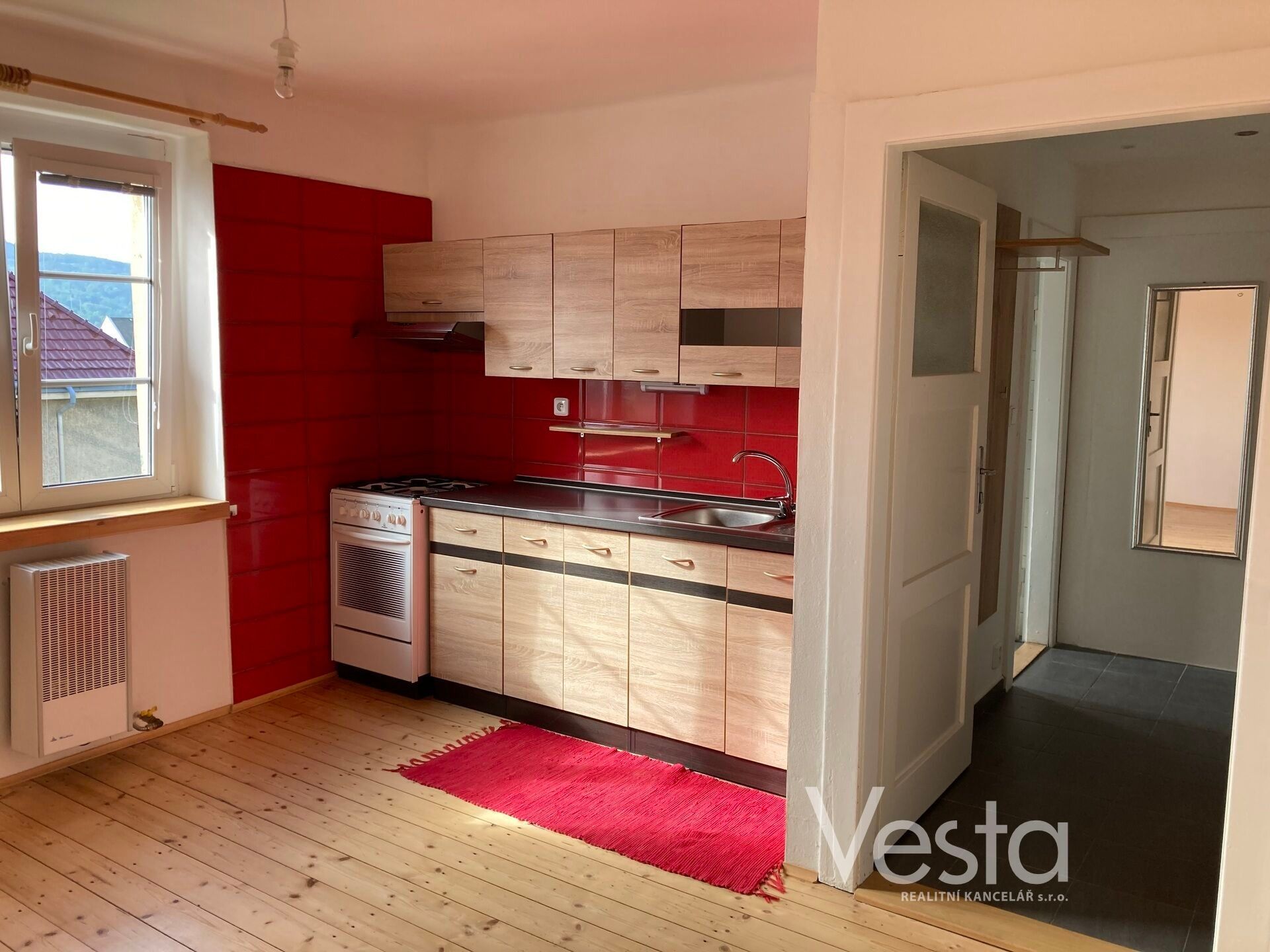 Pronájem byt 1+kk - Jiráskova, Děčín, 22 m²