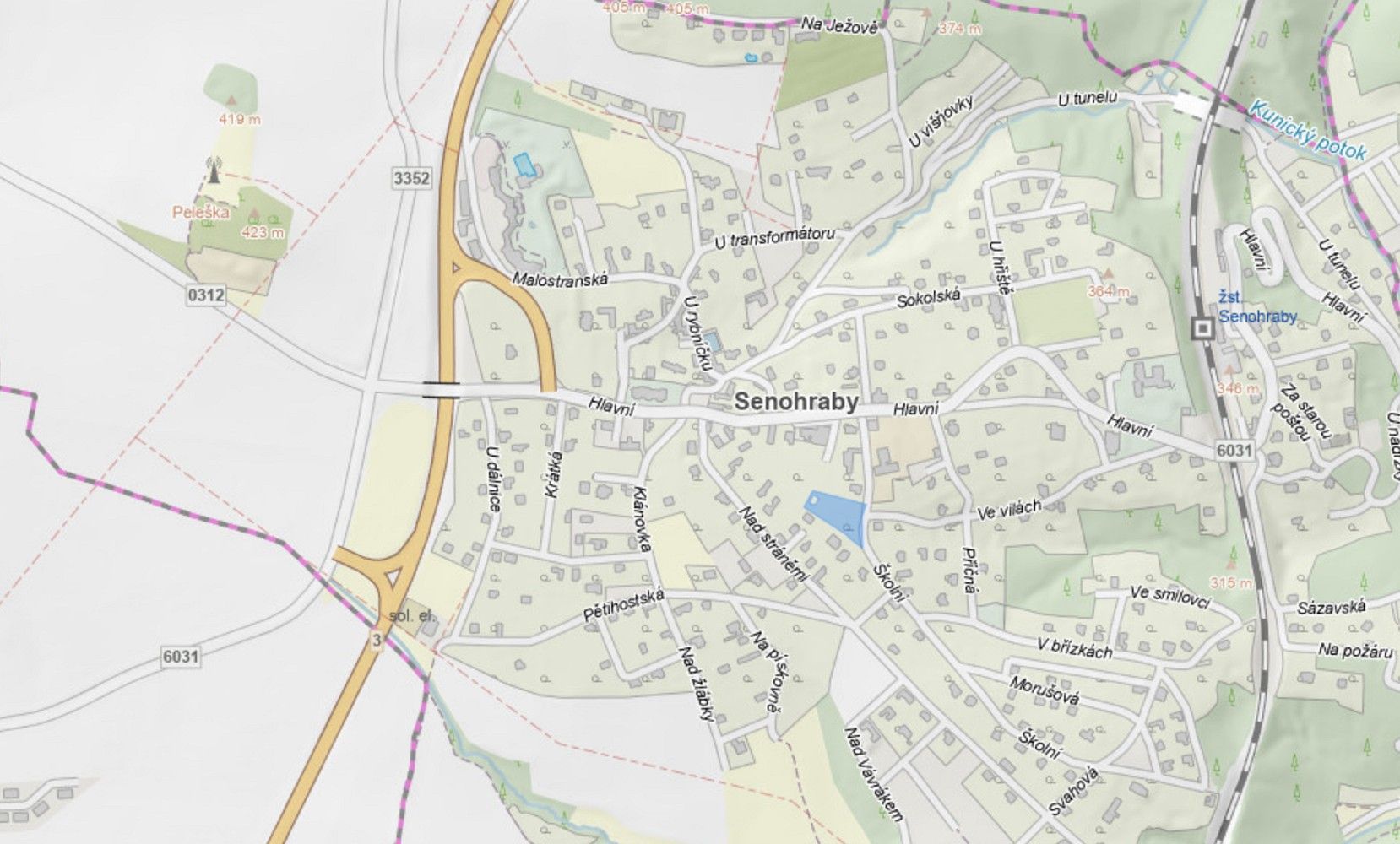 Pozemek pro bydlení · Senohraby, okres Praha-východ, Středočeský kraj - 3
