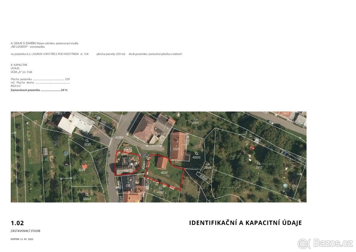 Prodej pozemek pro bydlení - Loukov, 768 75