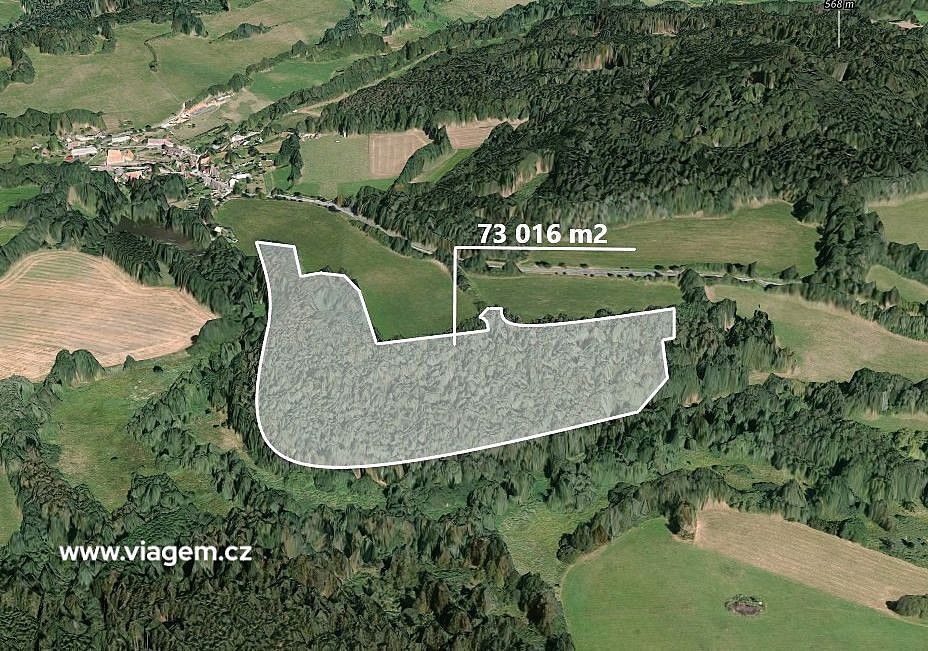 Les, 7 020 m²