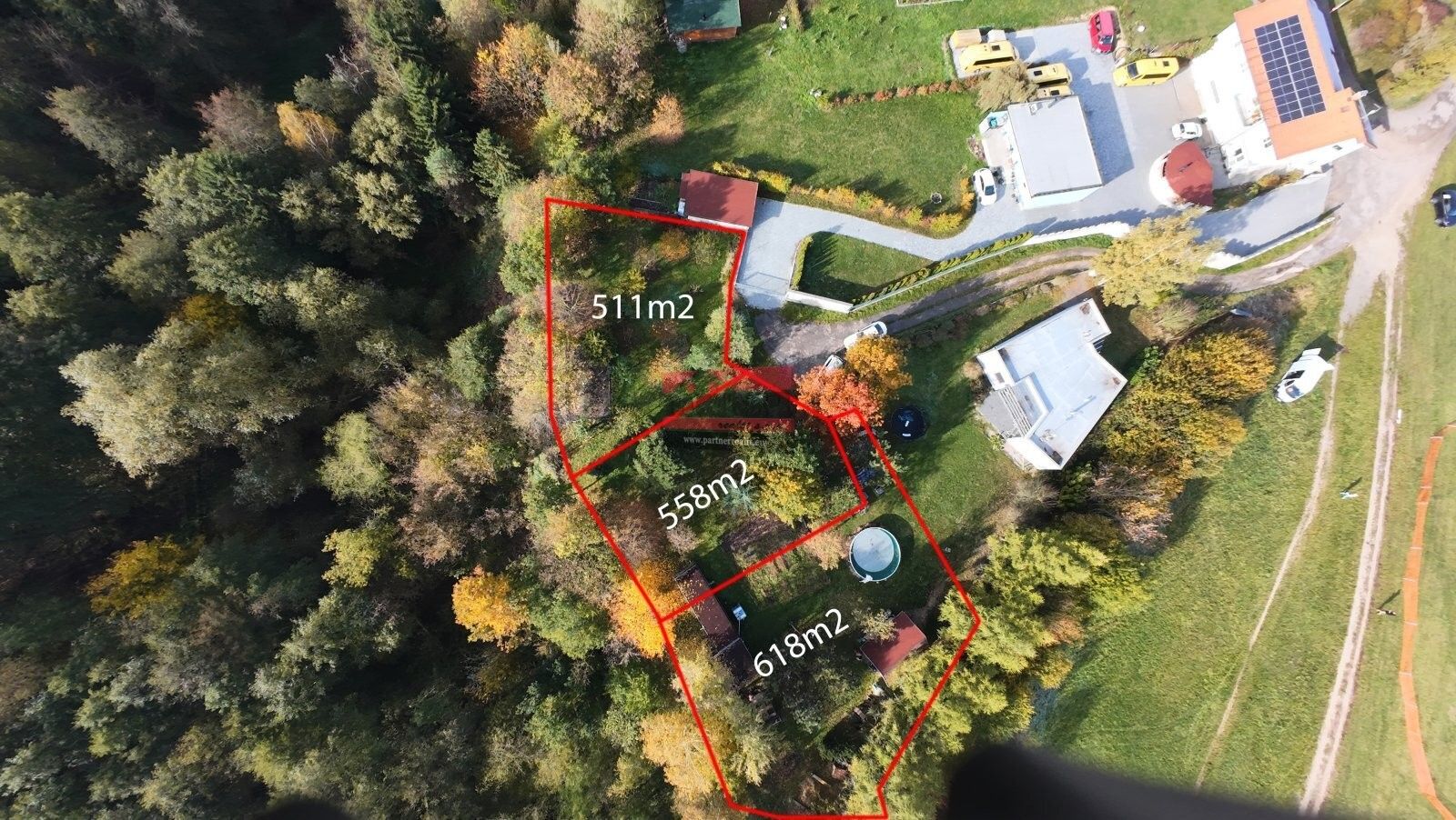 Pozemky pro bydlení, Nad Mýtem, Sezimovo Ústí, 558 m²