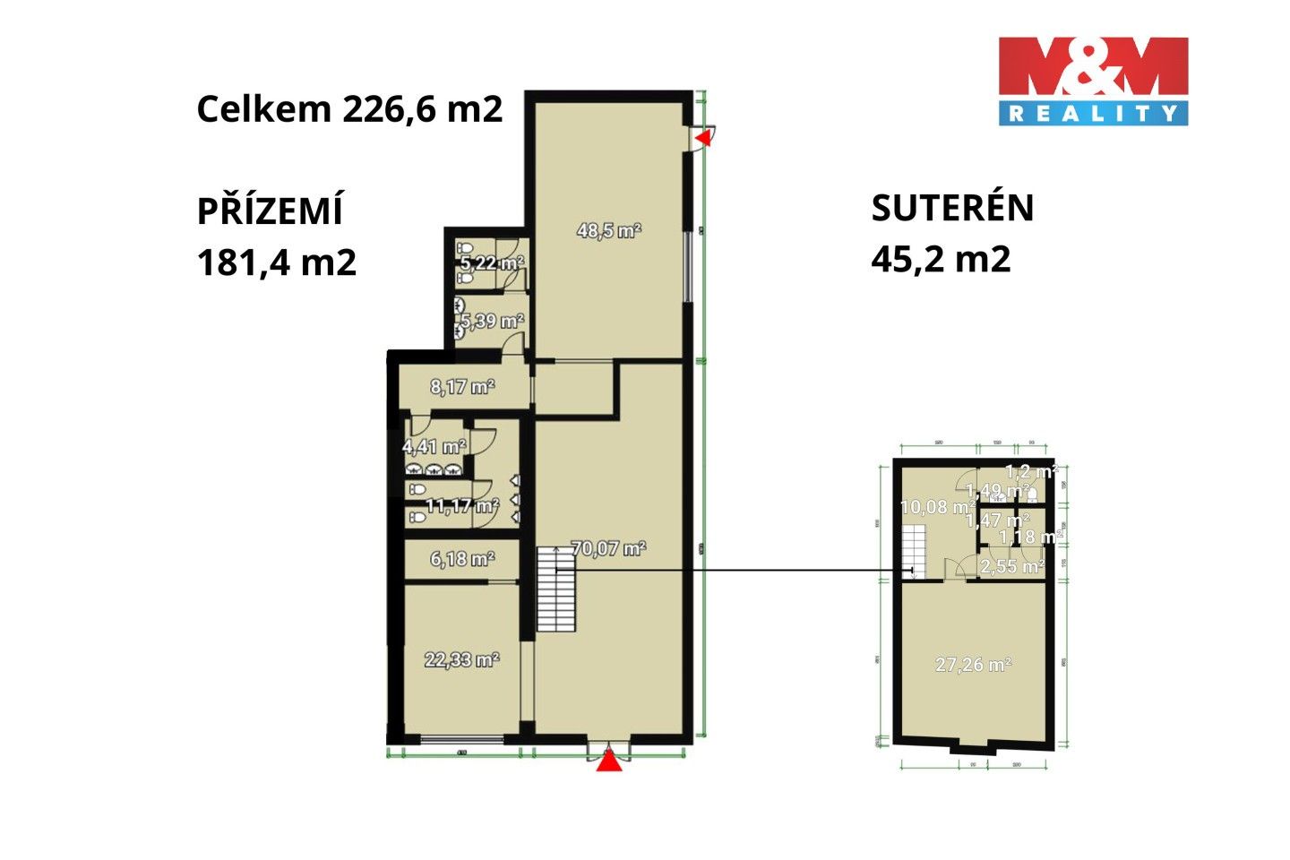 Pronájem obchodní prostory - náměstí Republiky, Plzeň, 227 m²