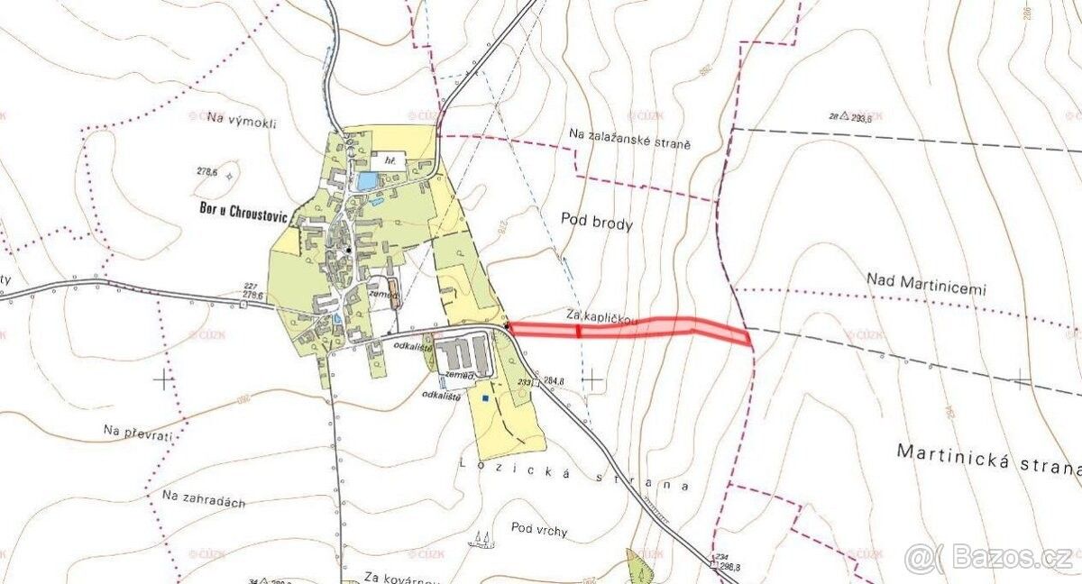 Prodej pozemek pro bydlení - Chroustovice, 538 63