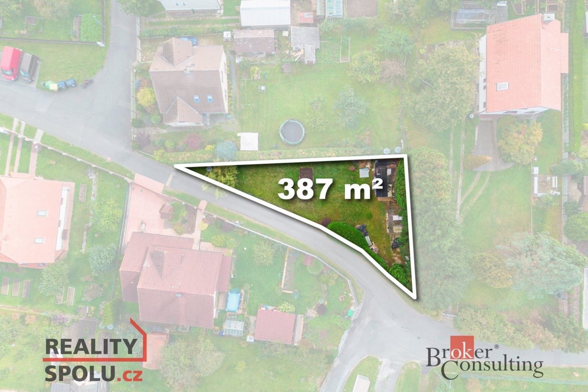 Prodej zahrada - Ke stadionu, Hrádek, 387 m²