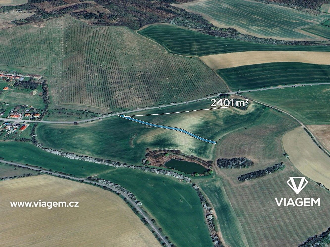 Zemědělské pozemky, Litenčice, okres Kroměříž, Zlínský kraj