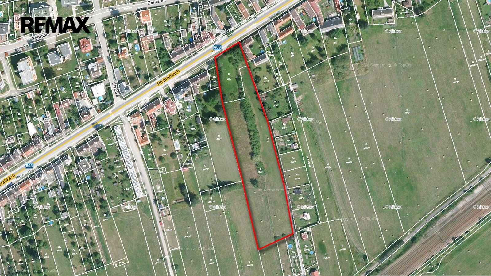 Pozemky pro bydlení, Ševětín, 9 720 m² - 2
