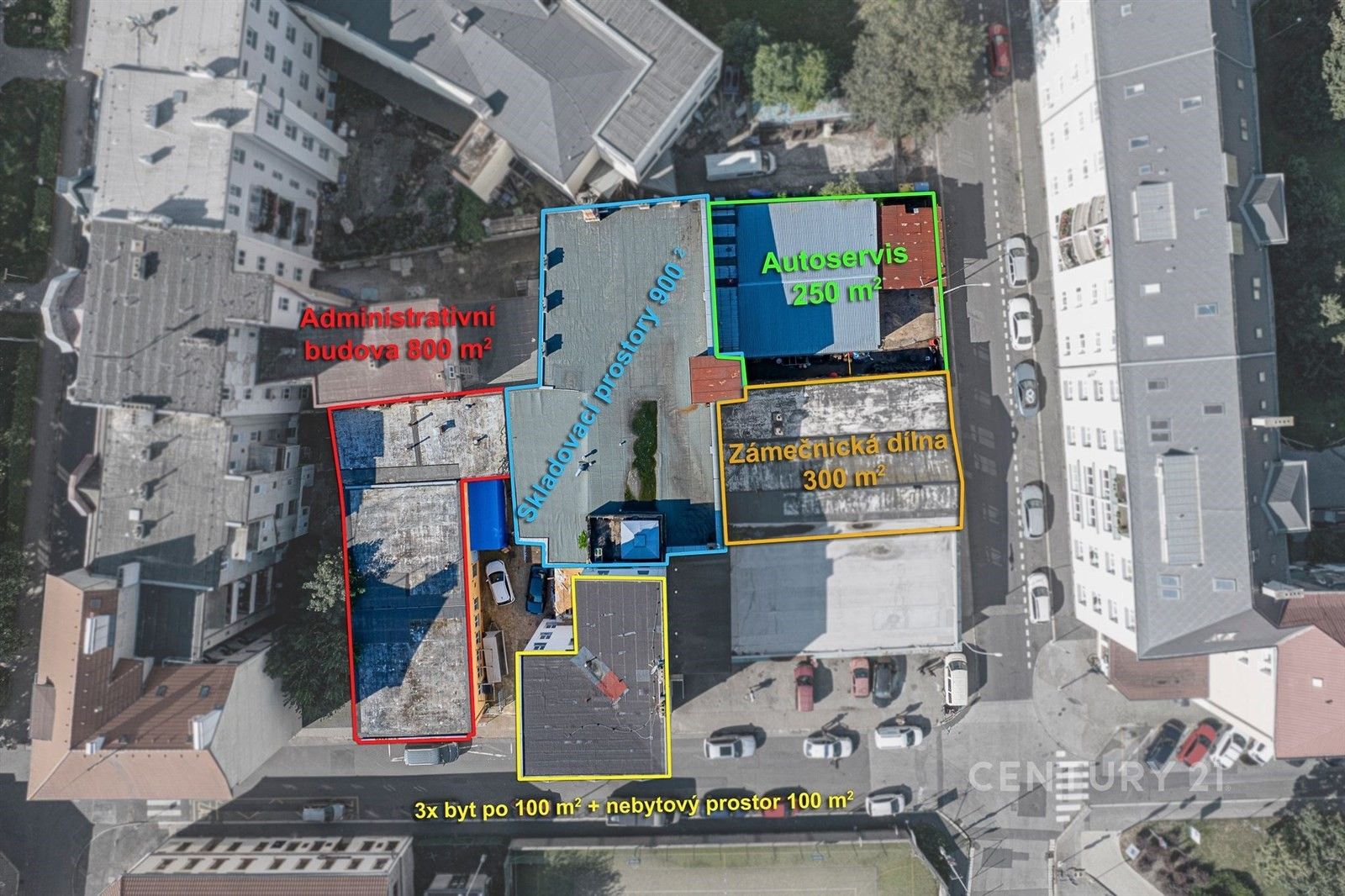 Prodej komerční - Raisova, Ústí nad Labem, 2 m²