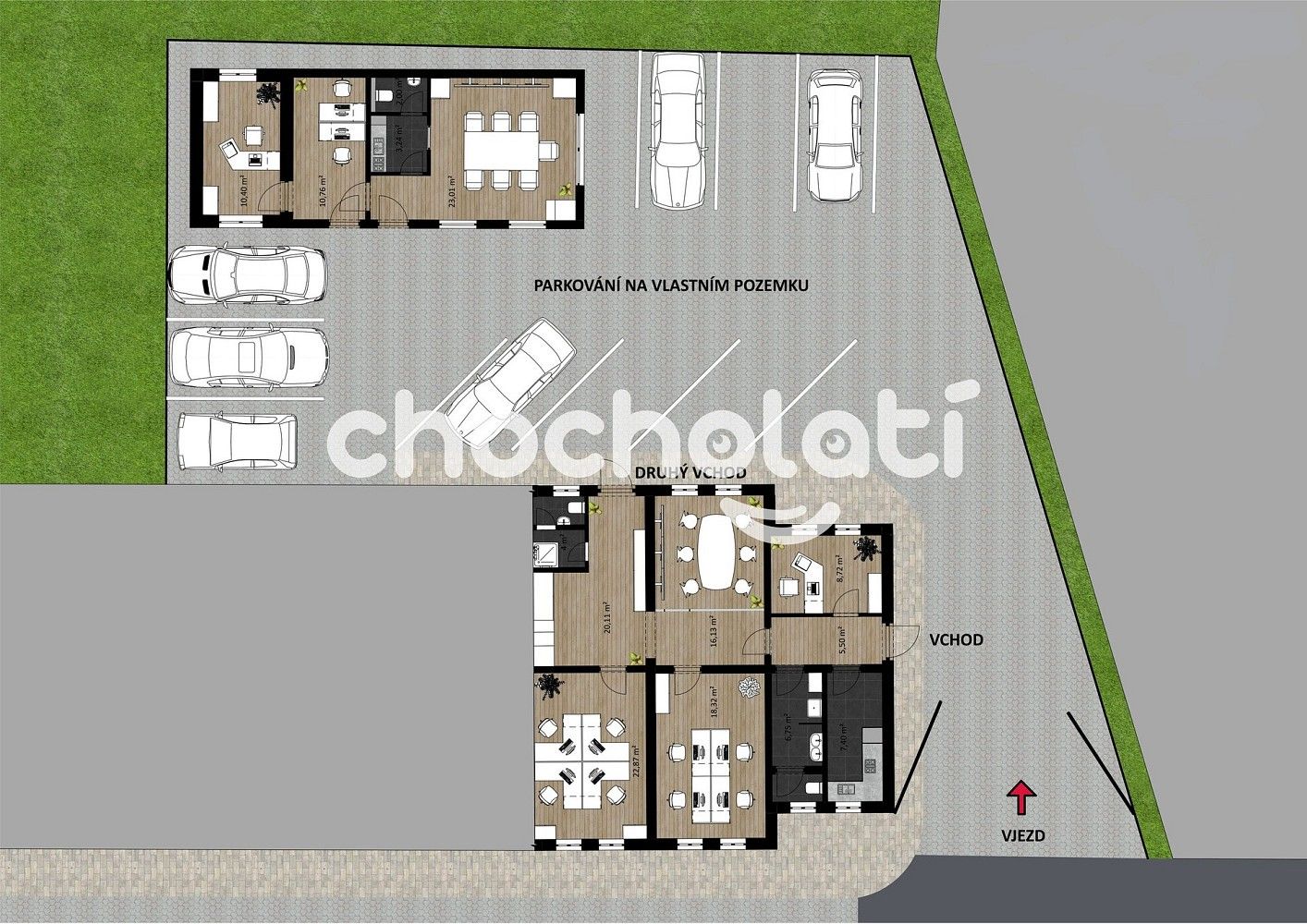 Kancelář · 157 m² · Pardubice - Ohrazenice, Pardubický kraj - 3