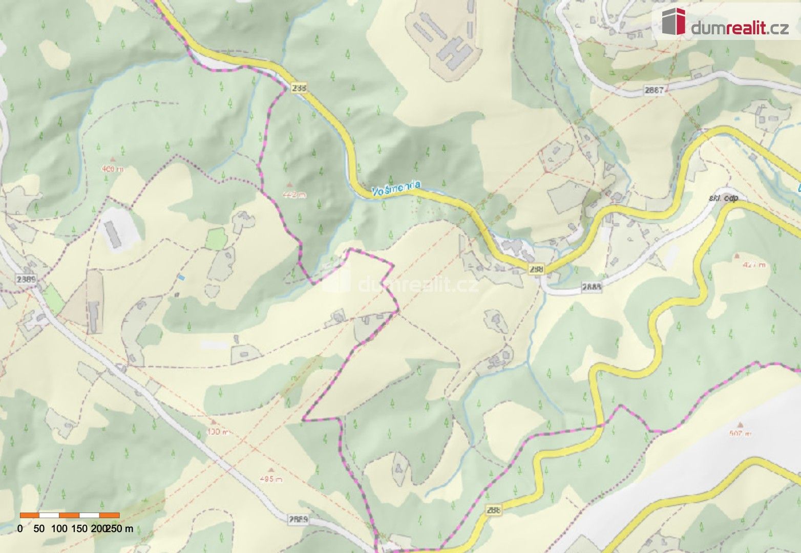 Prodej pozemek pro bydlení - Bítouchov, Semily, 5 444 m² - 5