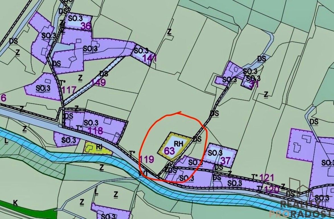 Pozemky pro bydlení, Velké Karlovice, 17 000 m² - 2
