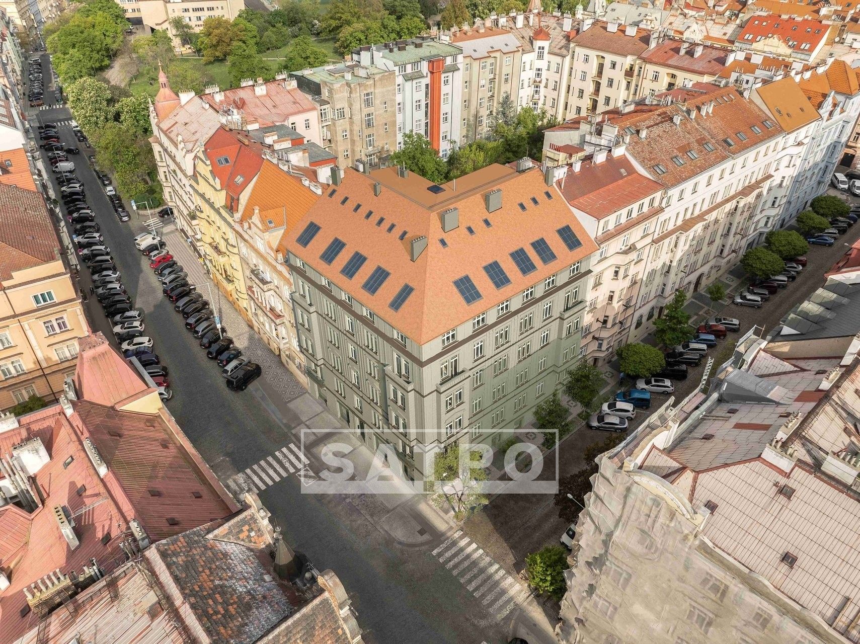 2+kk, Polská, Praha, 58 m²