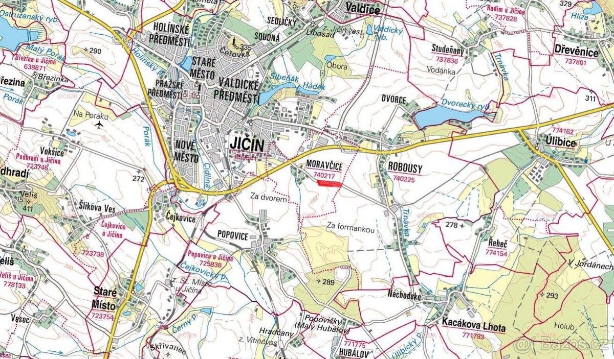 Prodej pozemek pro bydlení - Jičín, 506 01