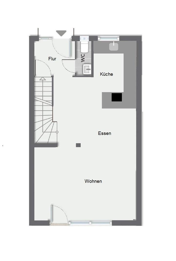 Rodinné domy, Hamburg Langenhorn Hamburg 22415, 85 m² - 1