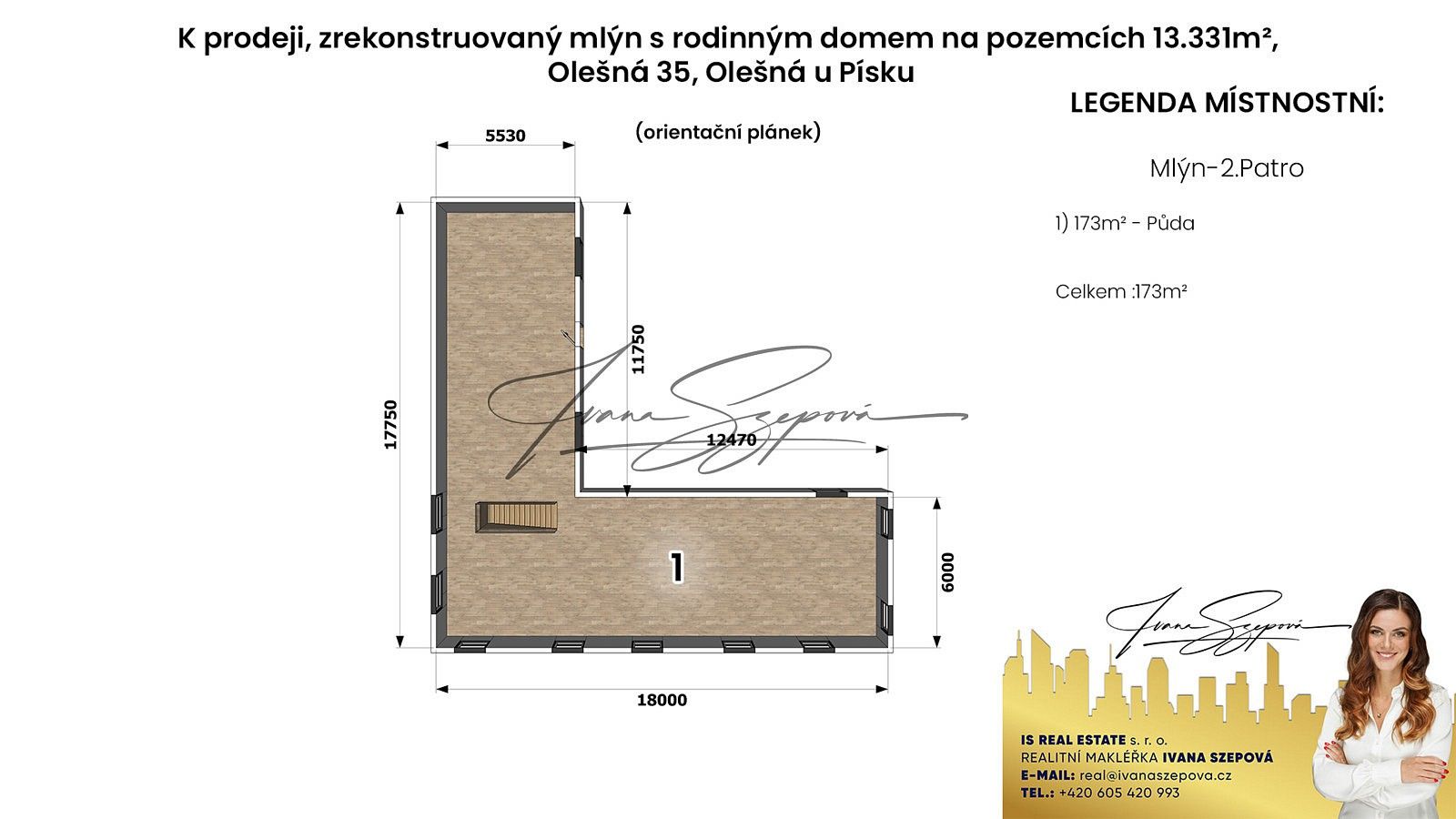 Rodinný dům · 594 m² · Olešná, okres Písek, Jihočeský kraj - 4