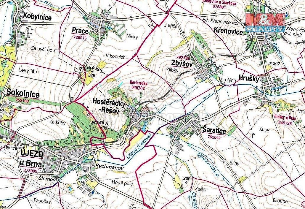 Prodej zemědělský pozemek - Hostěrádky-Rešov, okres Vyškov, Jihomoravský kraj - 5