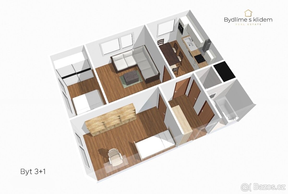 Prodej byt 3+1 - Liberec, 460 06, 59 m²