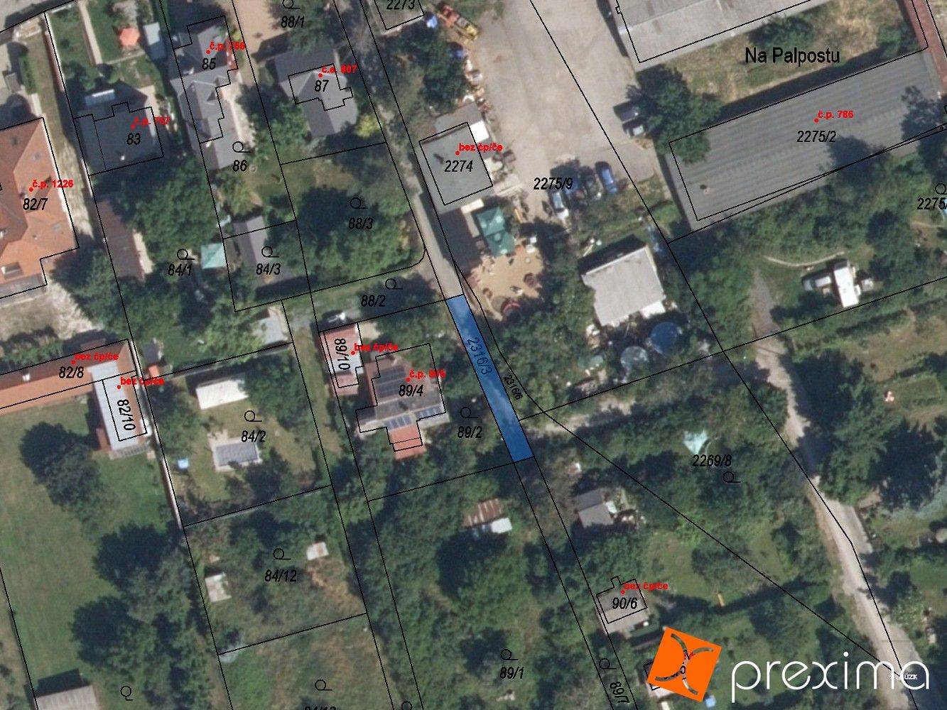Komerční pozemek, 50 m²