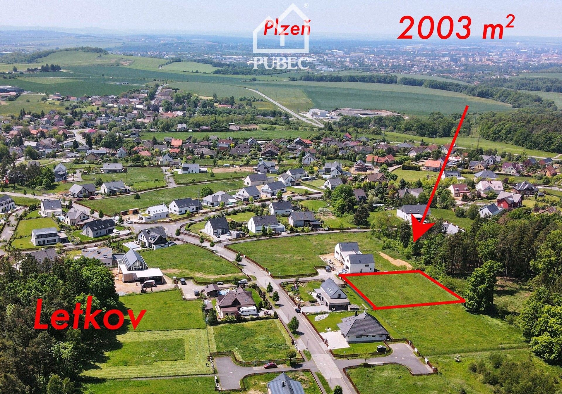 Prodej pozemek pro bydlení - Letkov