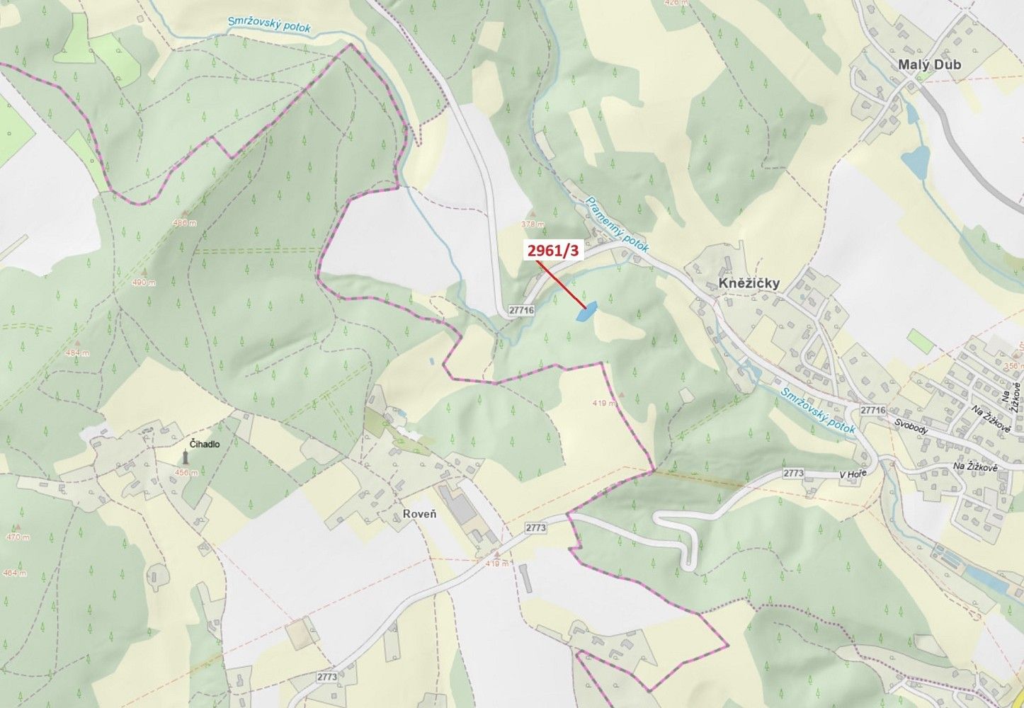 Prodej les - Český Dub, okres Liberec, Liberecký kraj - 1