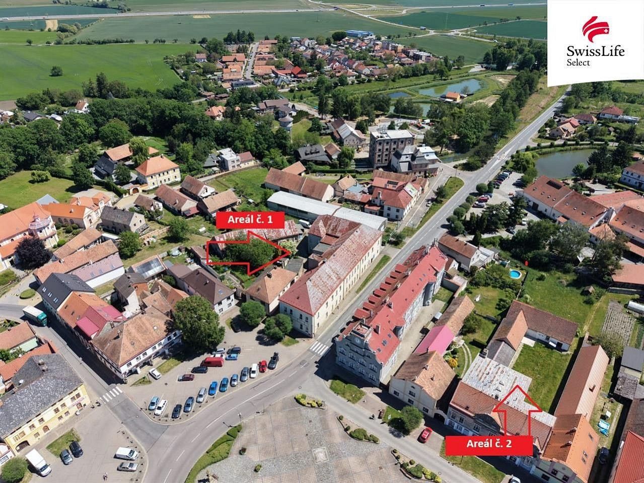 Obchodní prostory, Dašice, okres Pardubice, Pardubický kraj, 3 100 m² - 1