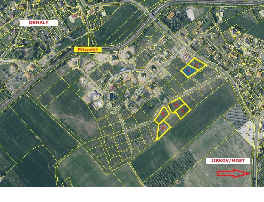 Prodej pozemek pro bydlení - Jirkov, 431 11