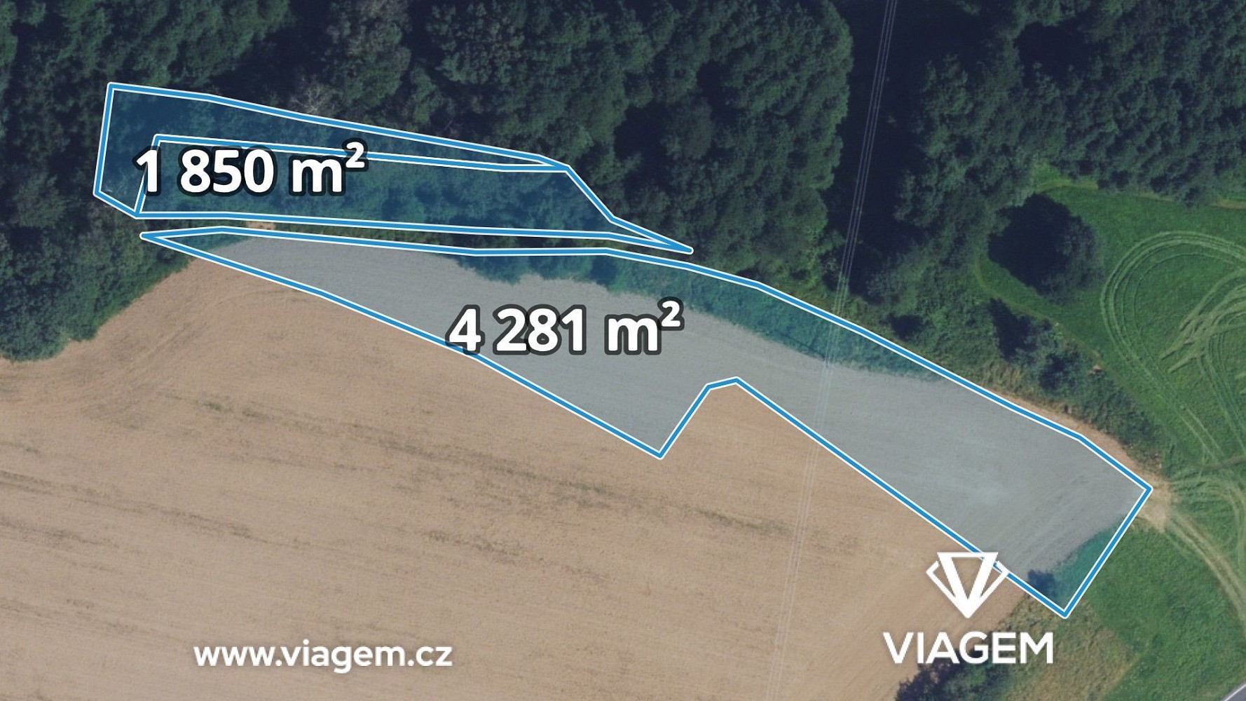Zemědělský pozemek, 6 131 m²
