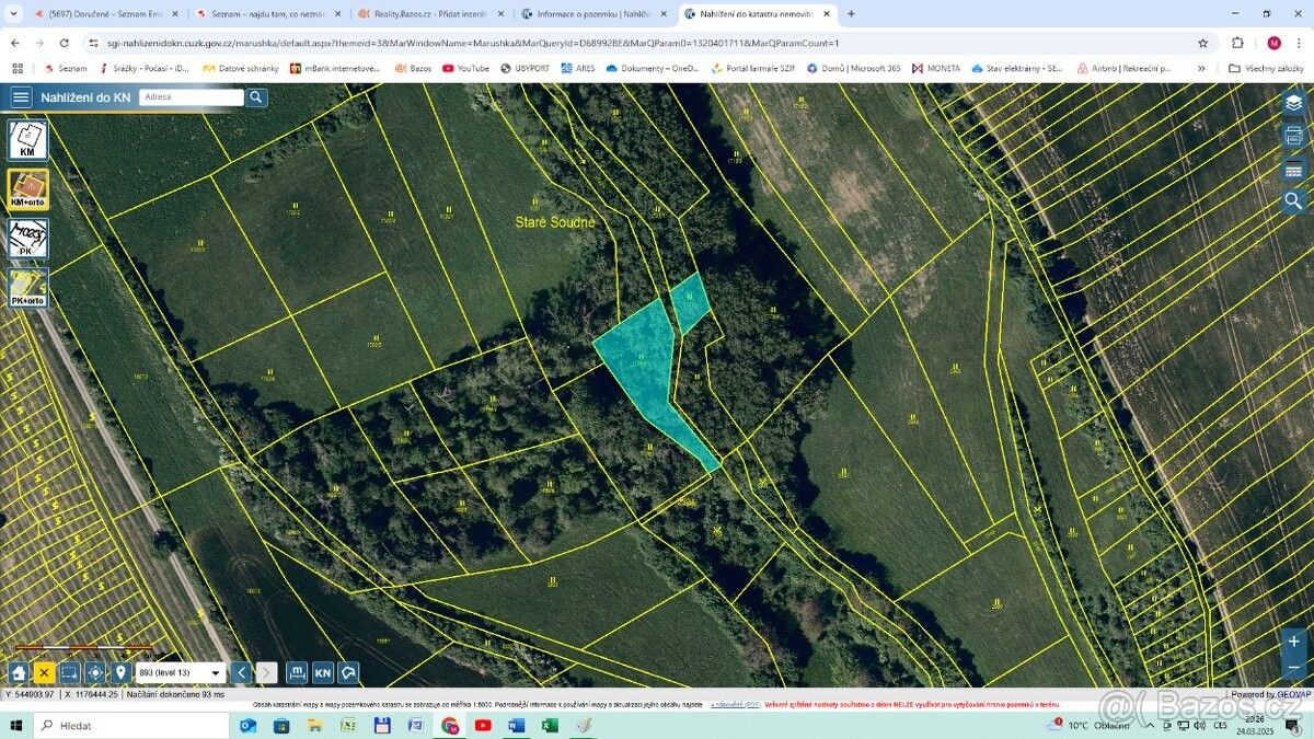 Pozemky pro bydlení, Buchlovice, 687 08