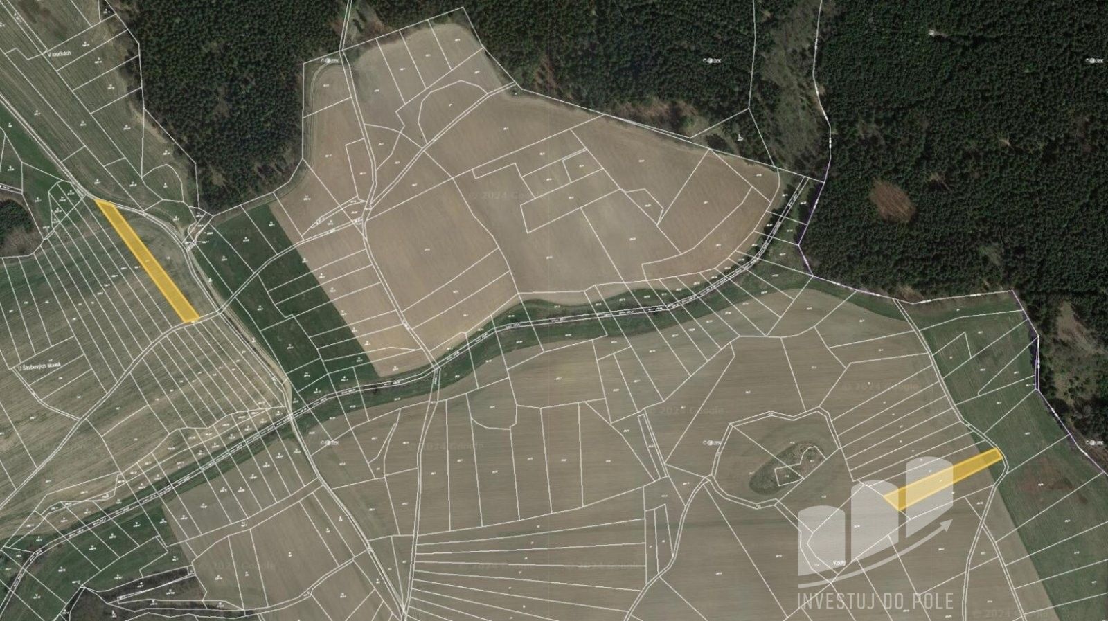 Zemědělské pozemky, Molenburk, Vysočany, 724 m²