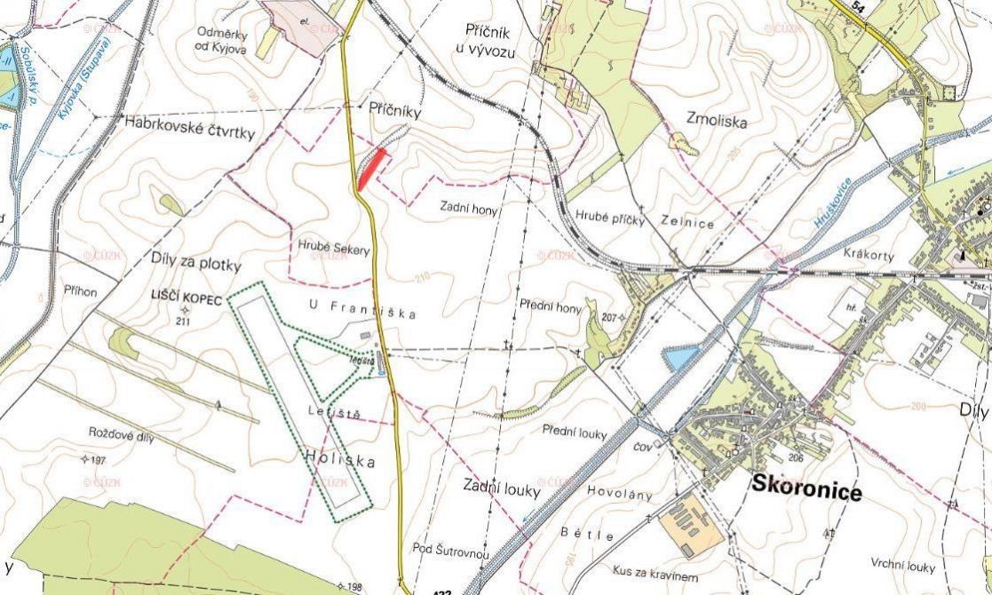 Prodej pozemek pro bydlení - Vlkoš u Kyjova, 696 41