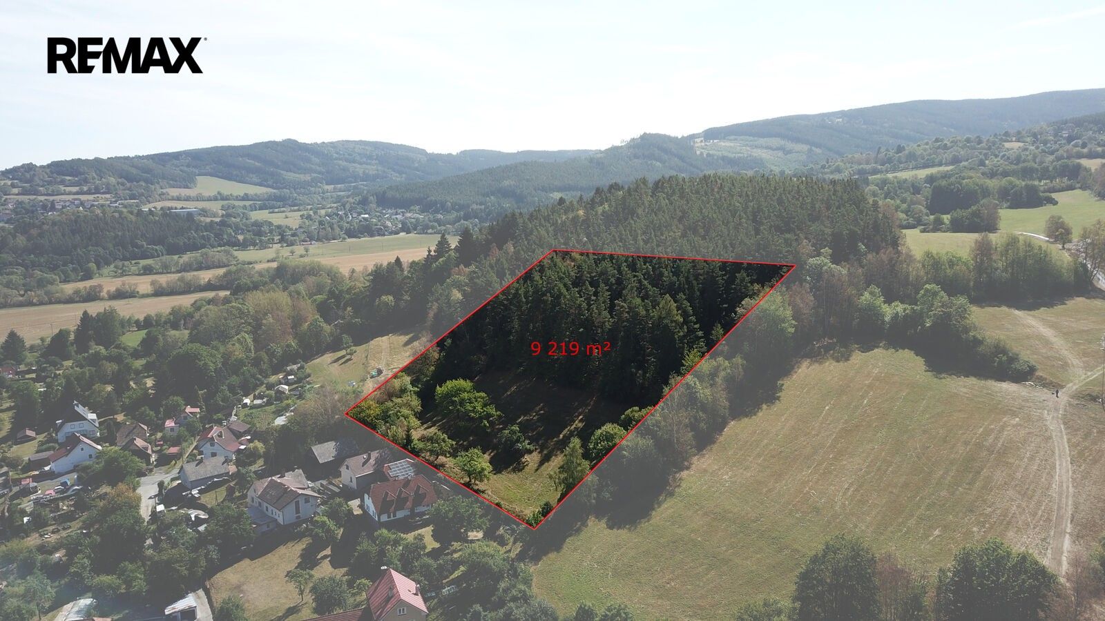 Pozemek pro bydlení, 9 219 m²