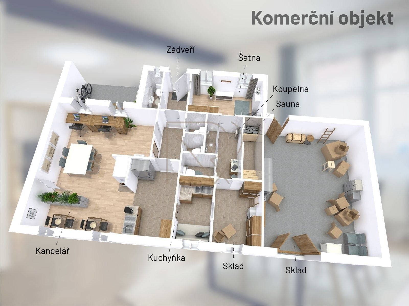 Prodej obchodní prostory - Roubíčkov, Načeradec, 200 m²