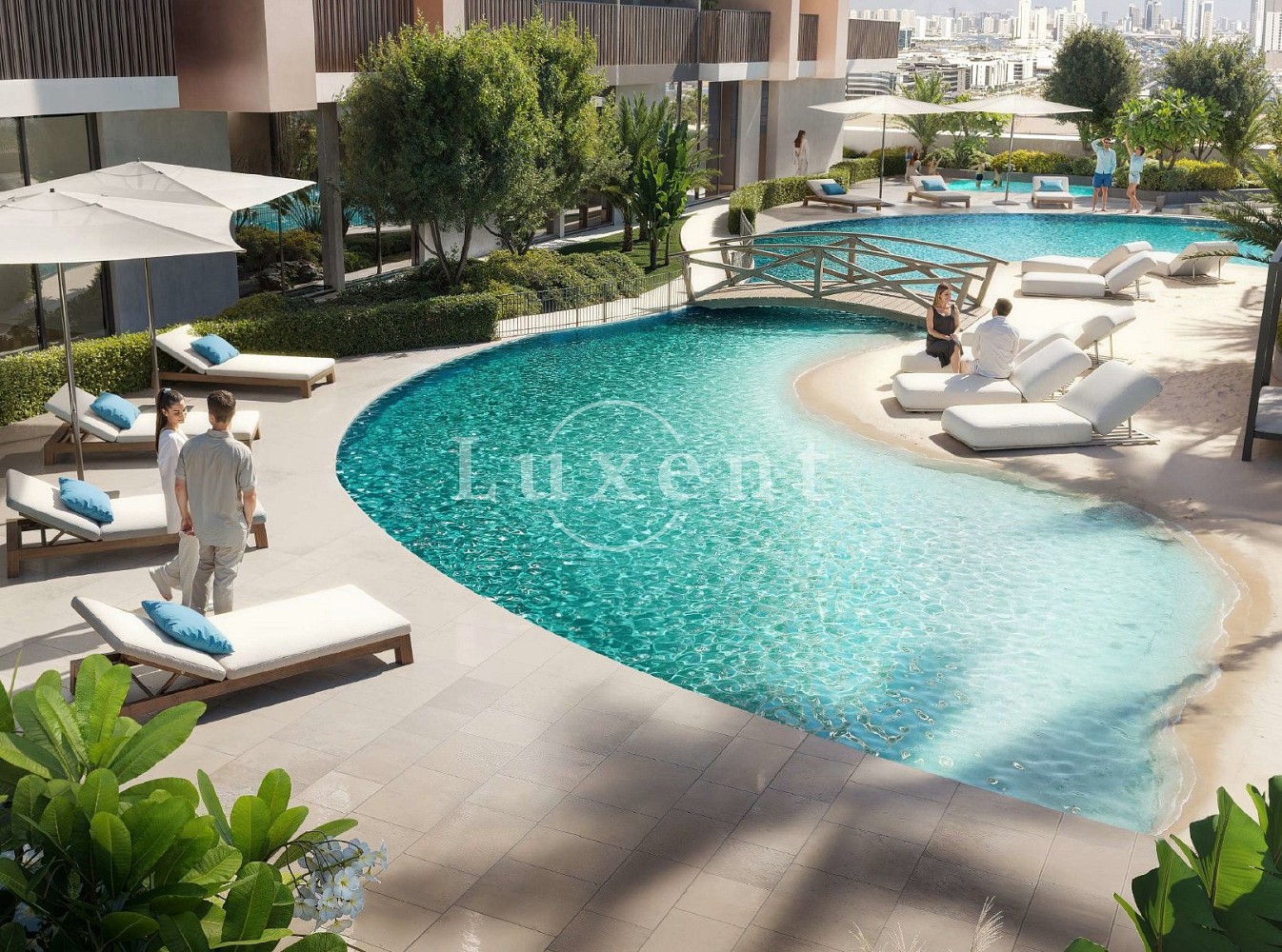 1+kk, Dubaj, Spojené arabské emiráty, 45 m² - 1