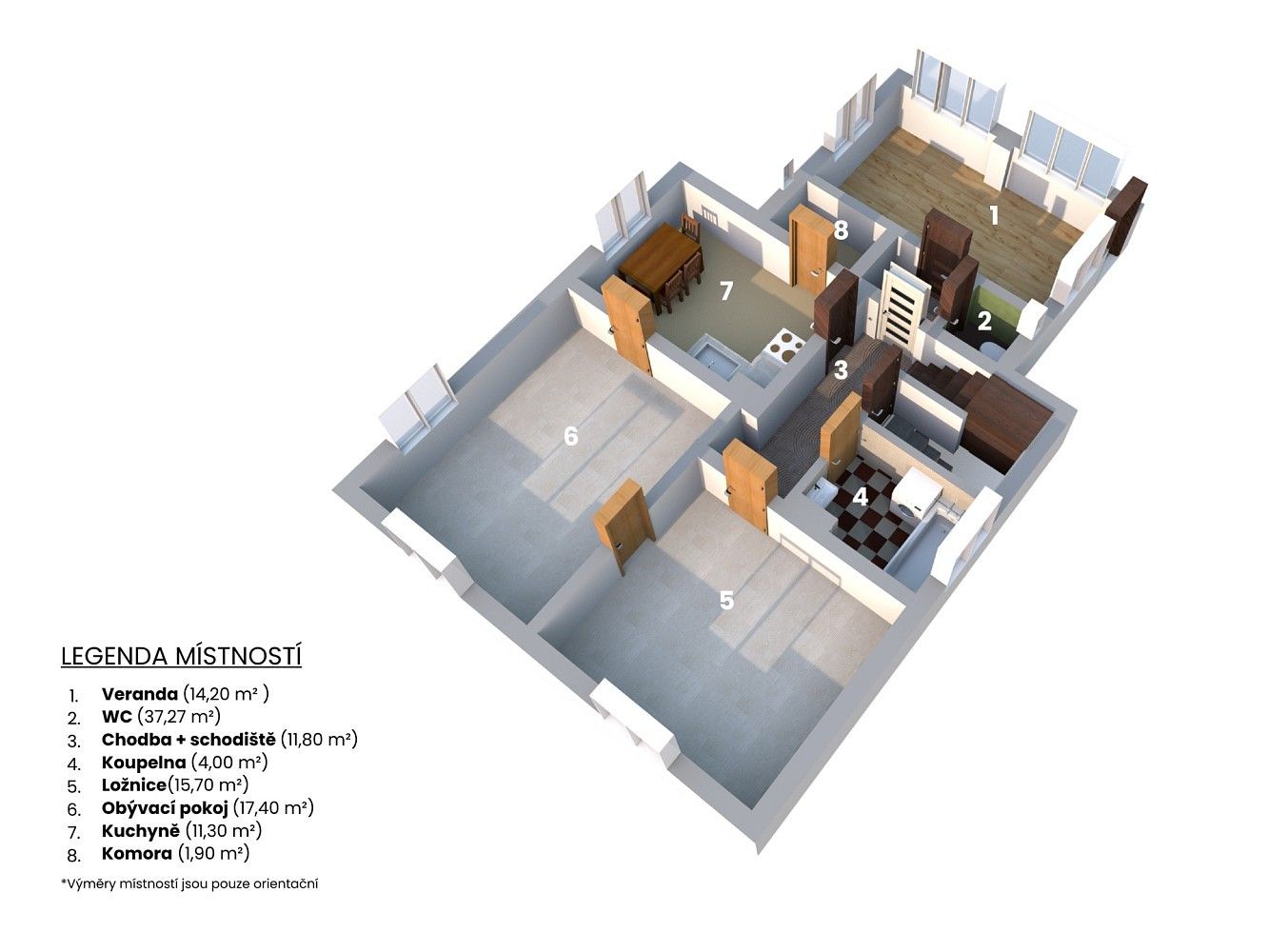 Prodej rodinný dům - Žďárky, okres Náchod, 80 m² - 5