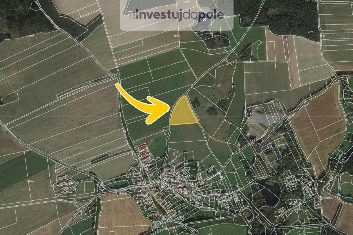 Prodej louka - Břasy, 13 569 m²