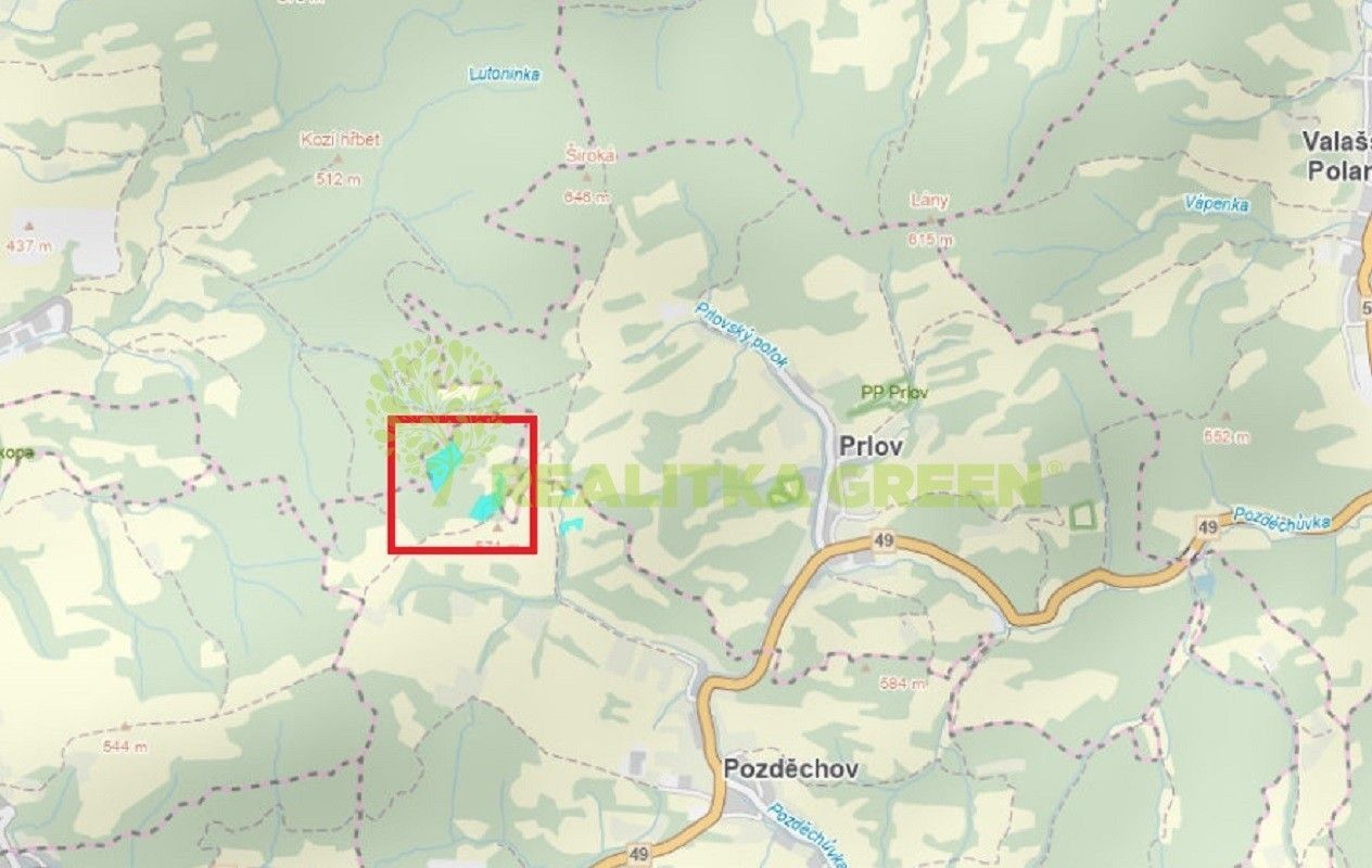 Lesy, Pozděchov, 36 934 m² - 2