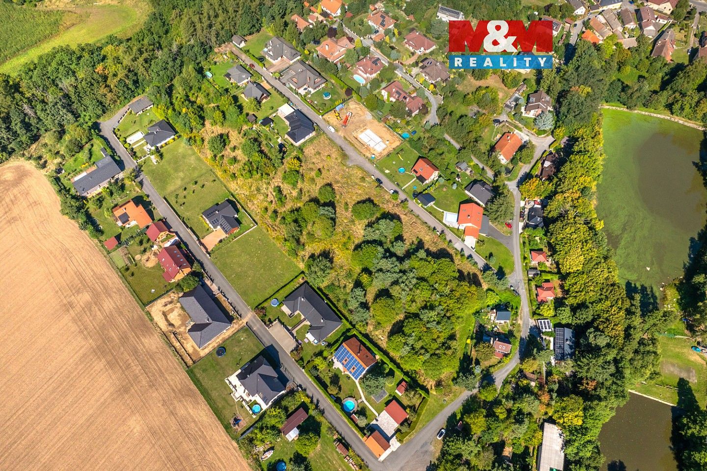 Pozemky pro bydlení, Březí, okres Praha-východ, Středočeský kraj - 1