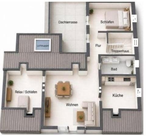 2+kk, Kreuzgasse 24, , Hessen, 80 m² - 1