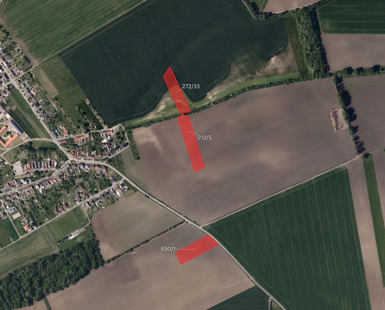 Zemědělské pozemky, Rymice - 1
