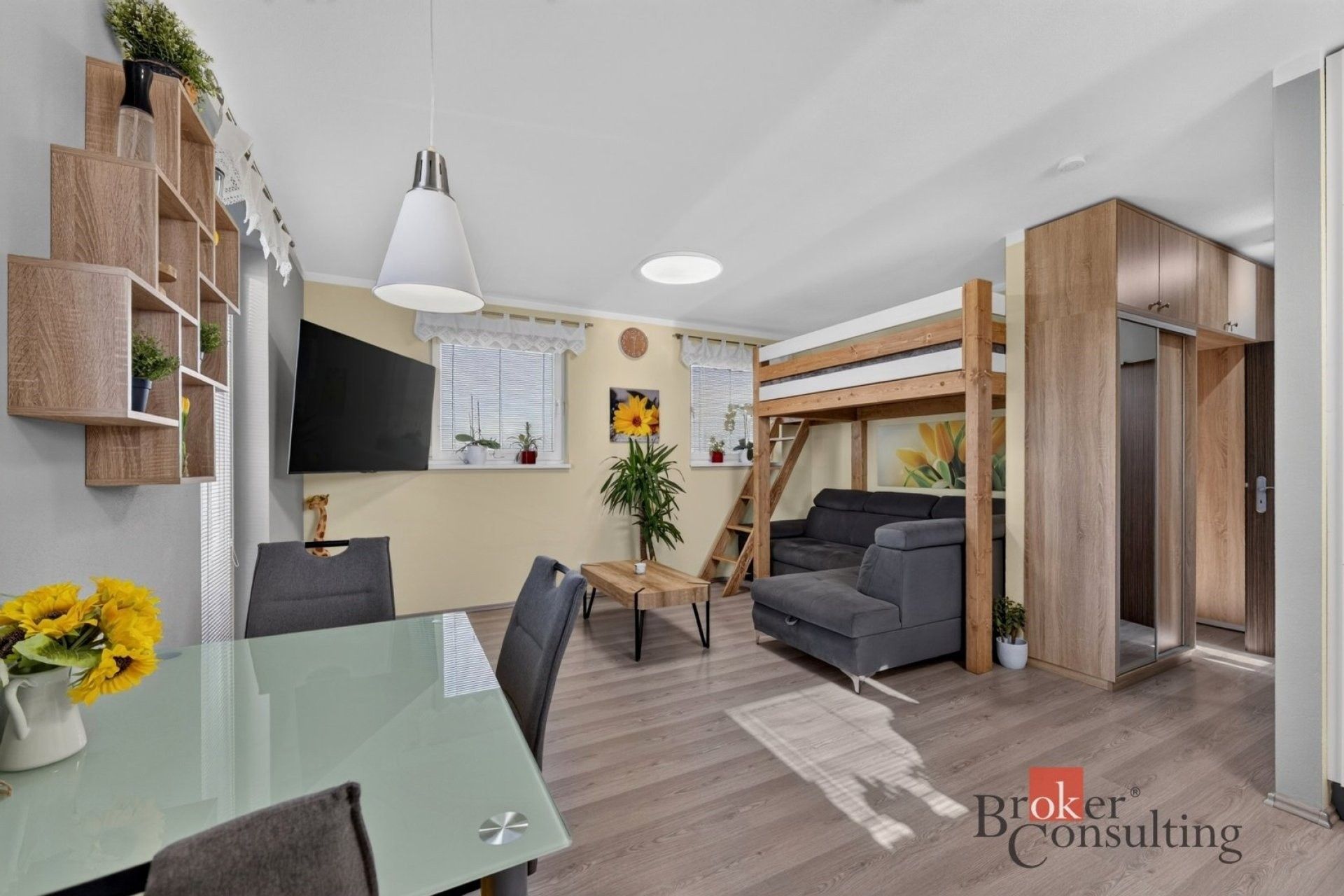 Byt 2+kk · 55 m² · Vochov - 3