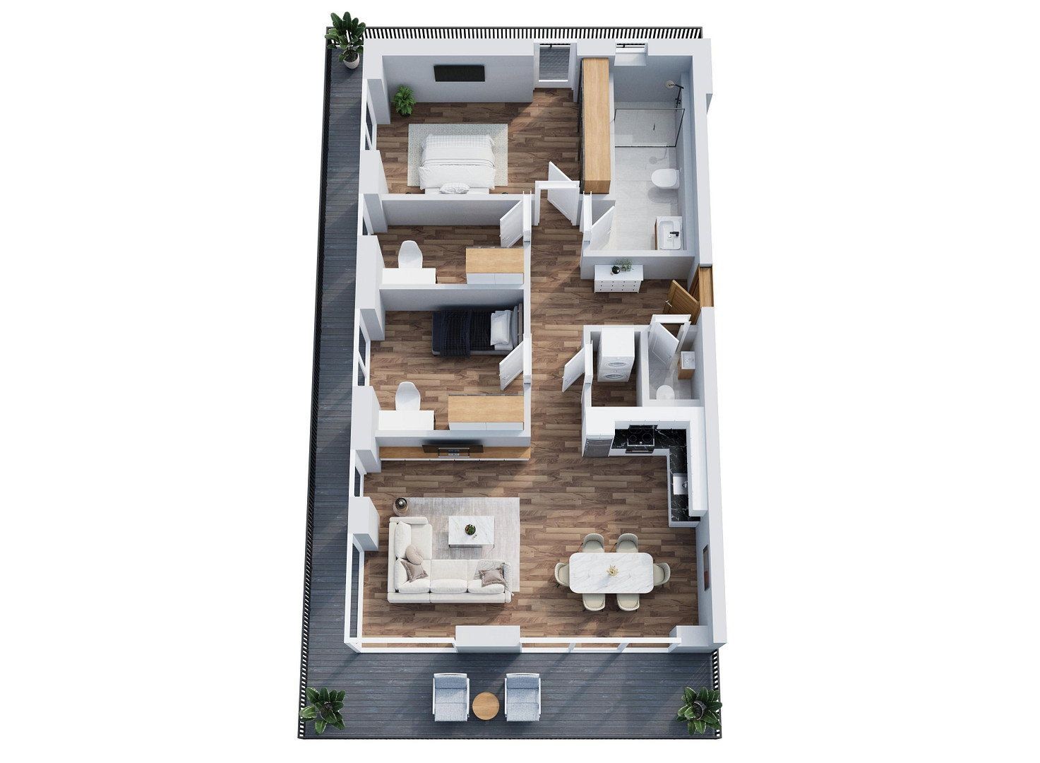 4+1, Zeilheck 10, , Hessen, 109 m² - 1
