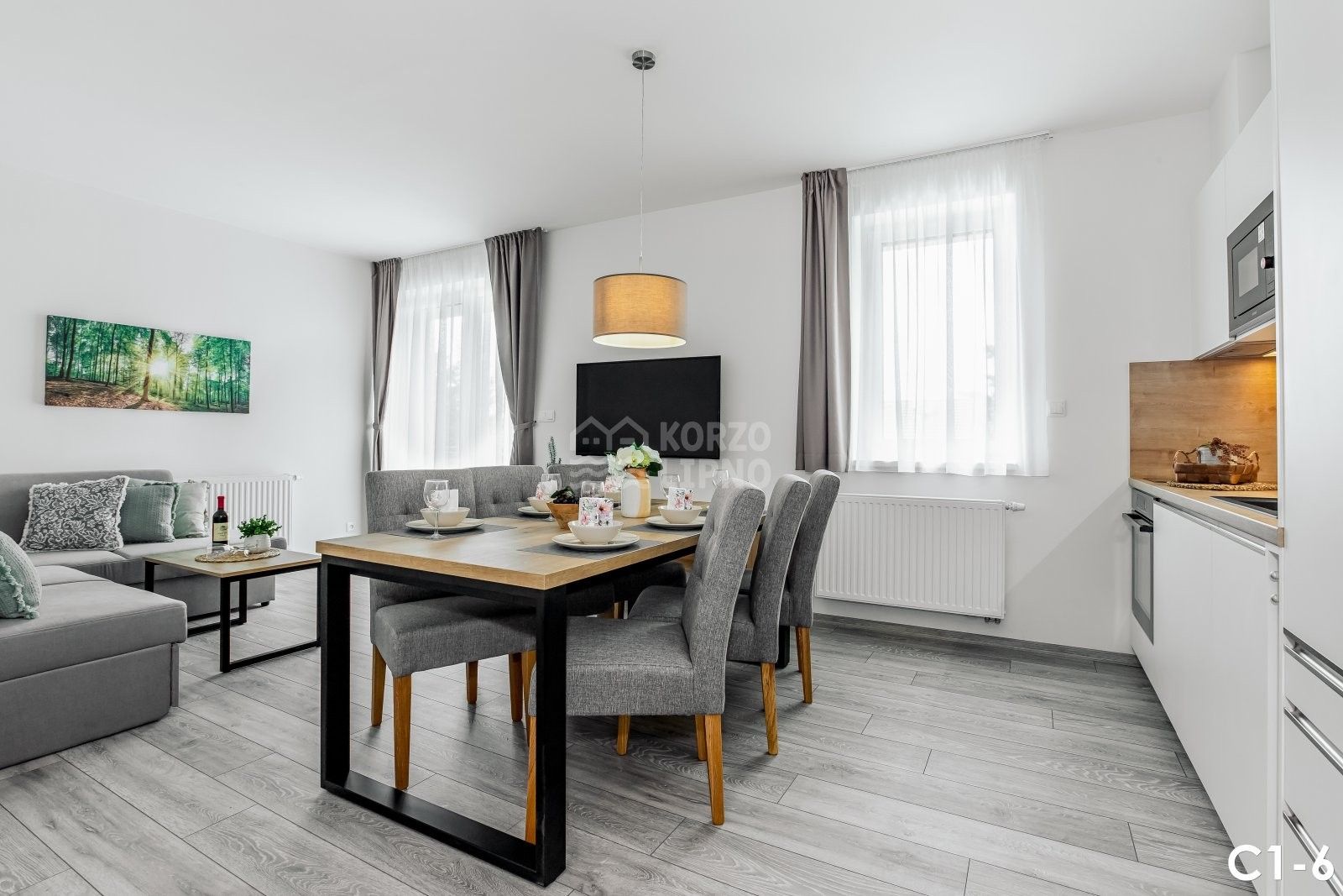 2+kk, Lipno nad Vltavou, 69 m²