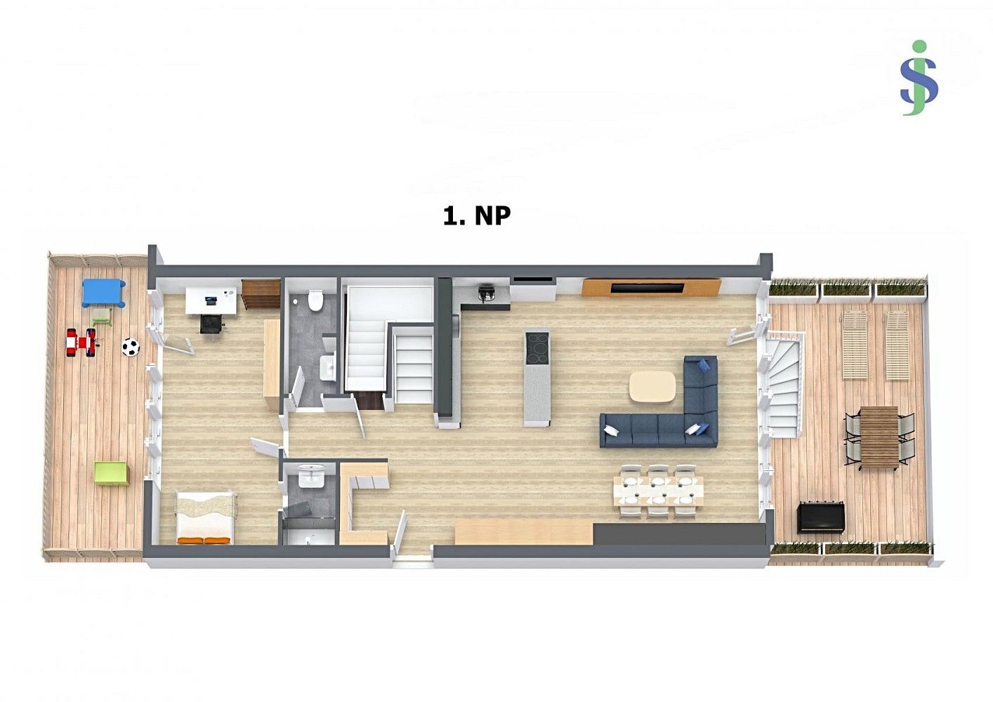 Byt 5+kk · 272 m² · Praha - Smíchov, okres Praha 5, Hlavní město Praha - 3