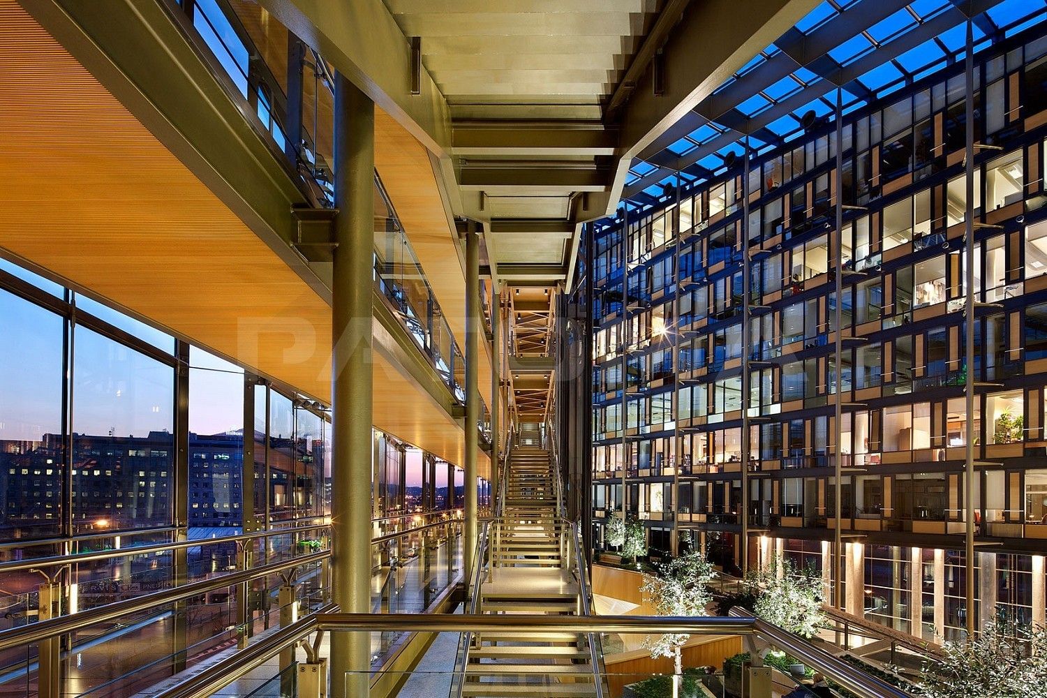 Pronájem kancelář - Karolinská, Praha 8 - Karlín, 409 m² - 5
