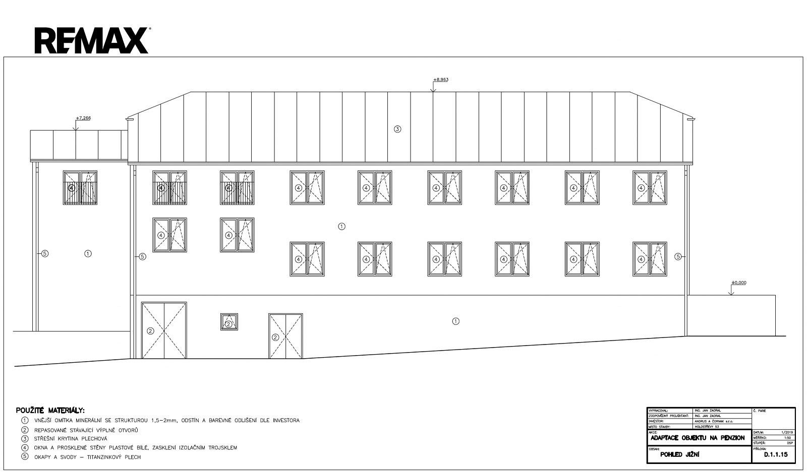 Činžovní dům, 650 m²