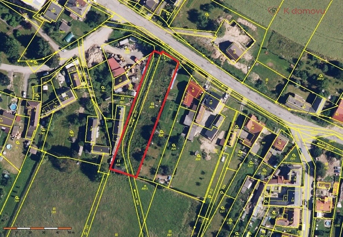 Pozemky pro bydlení, Podolí, Bouzov, 1 860 m²