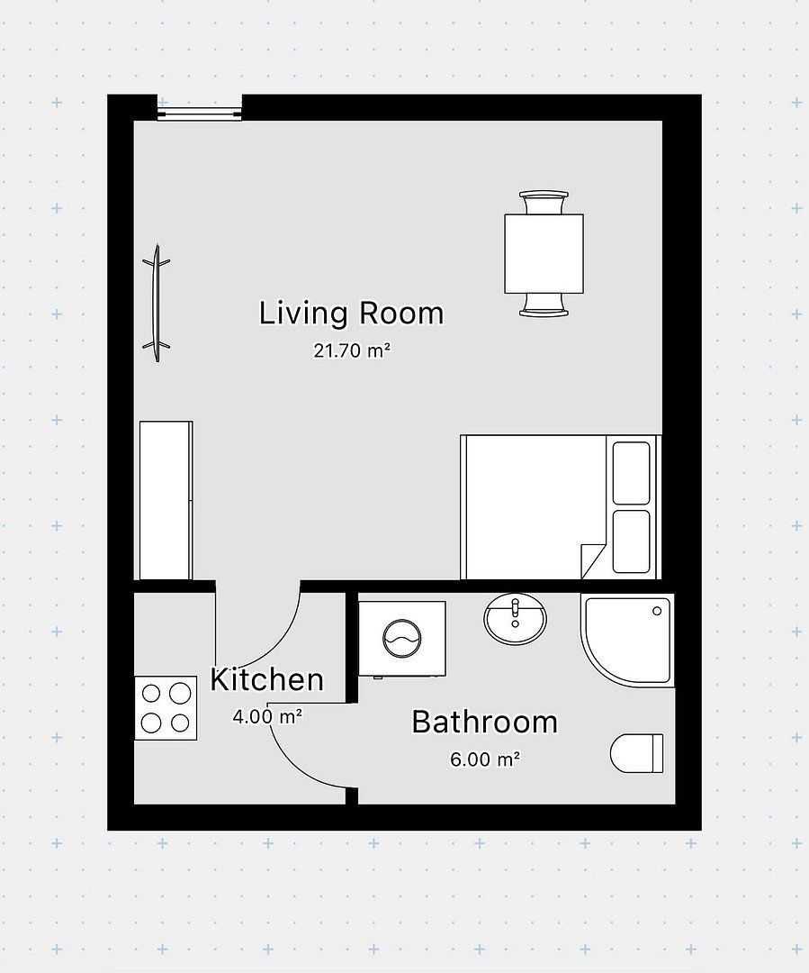 1+kk, Sonnenstrasse 9 Fürth Fürth Bayern 90763, 33 m² - 2