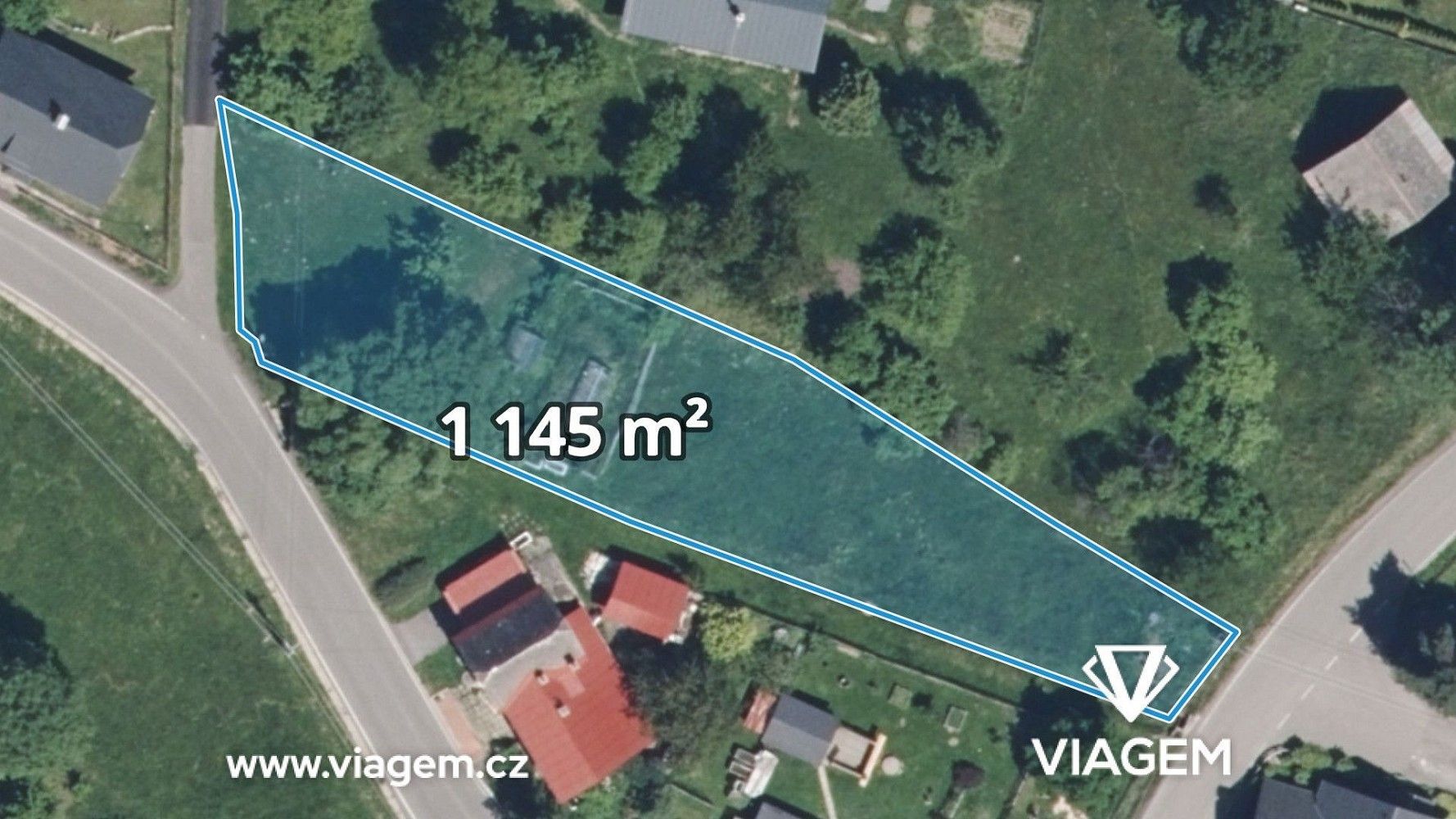 Zahrada, 572 m²
